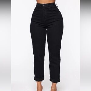 Boyfriend jeans black